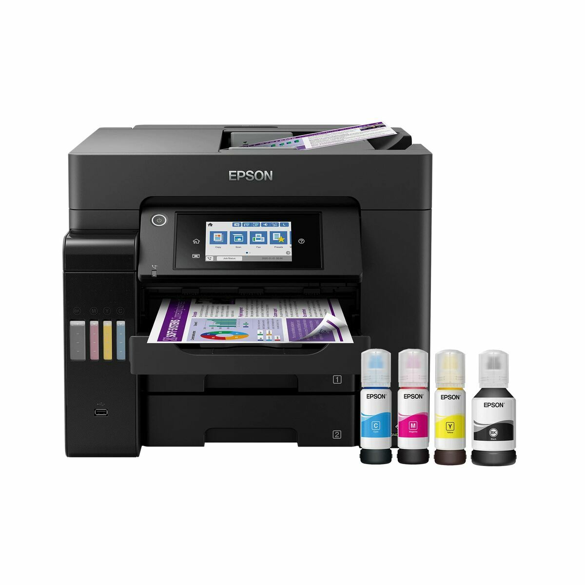 Impresora Multifunción Epson EcoTank ET-5850 25 ppm WiFi Negro