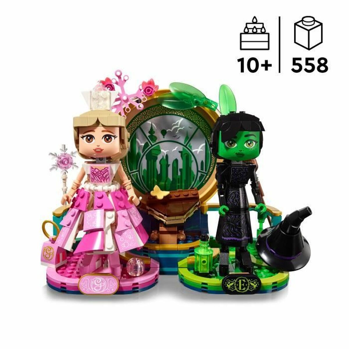 Juego de Construcción Lego 75682 Elphaba and Glinda Minifigures Multicolor