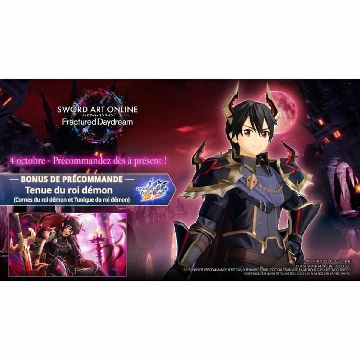 Videojuego PlayStation 5 Bandai Namco Sword Art Online : Fractured Daydream
