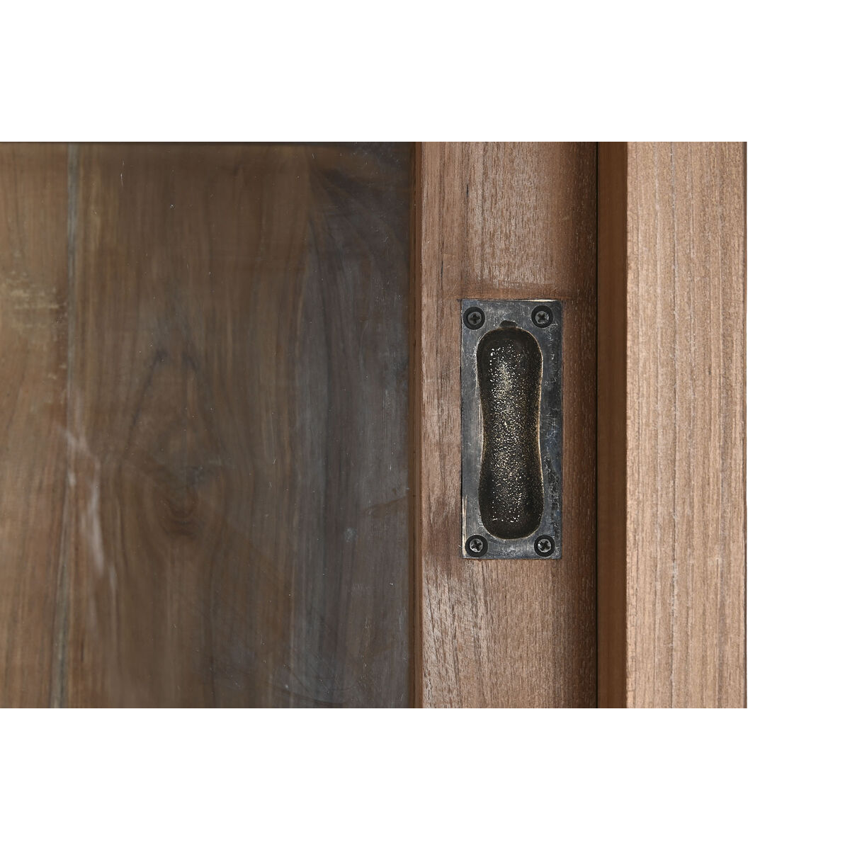 Vitrina Home ESPRIT Natural madera de teca 200 X 50 X 220 cm