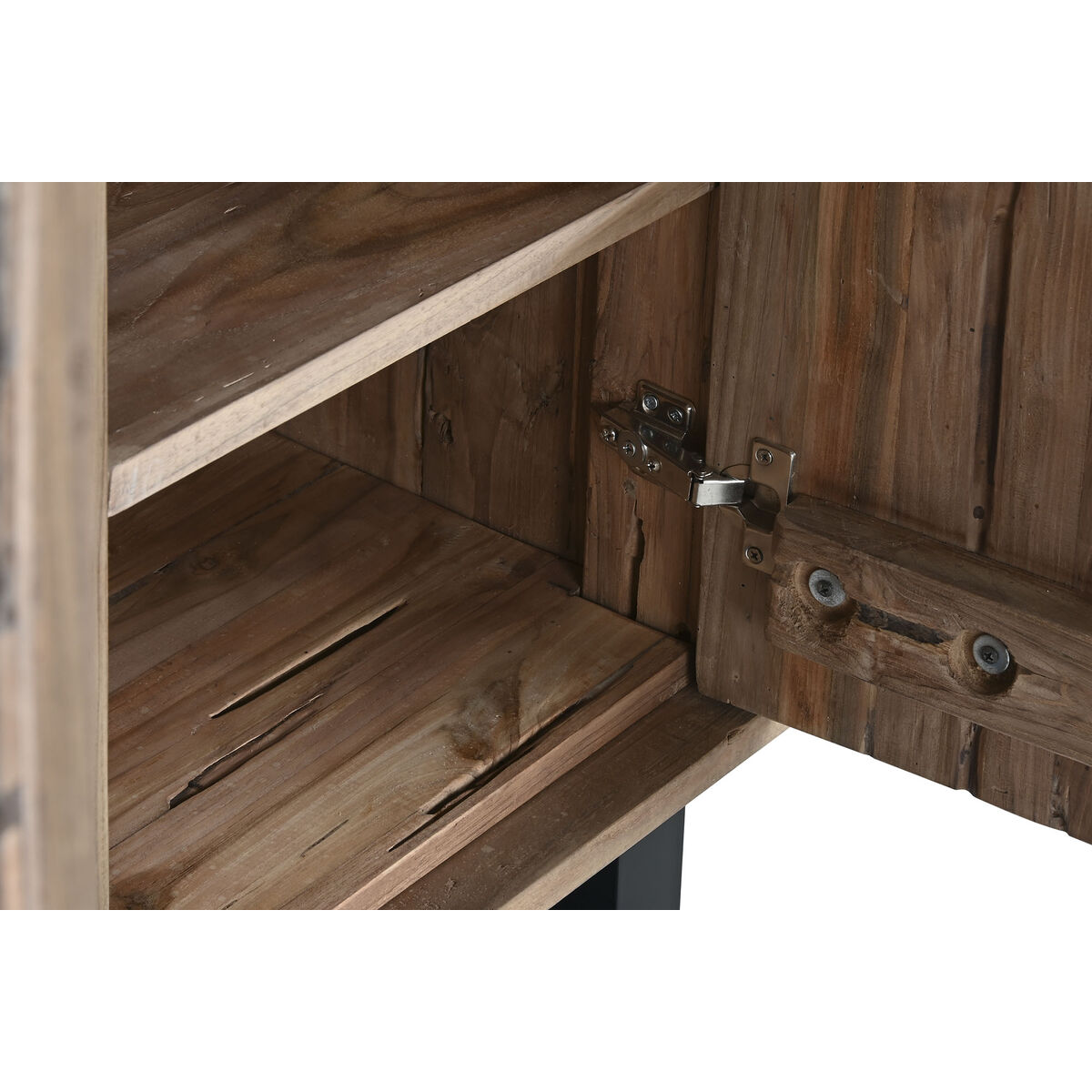 Armario Home ESPRIT madera de teca Fibra de coco 85 X 40 X 185 cm