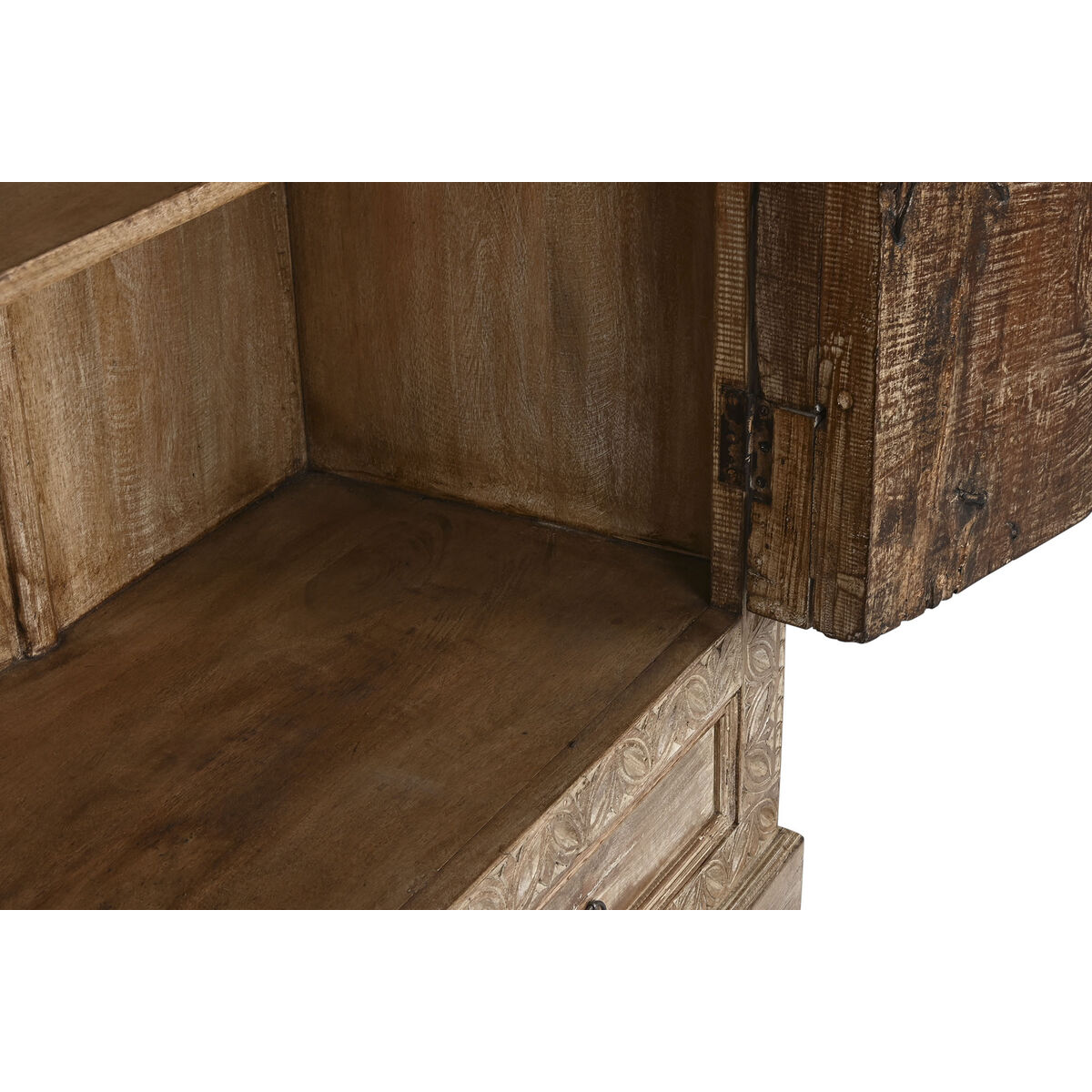 Armario Home ESPRIT Natural madera de teca 122 X 51 X 216 cm