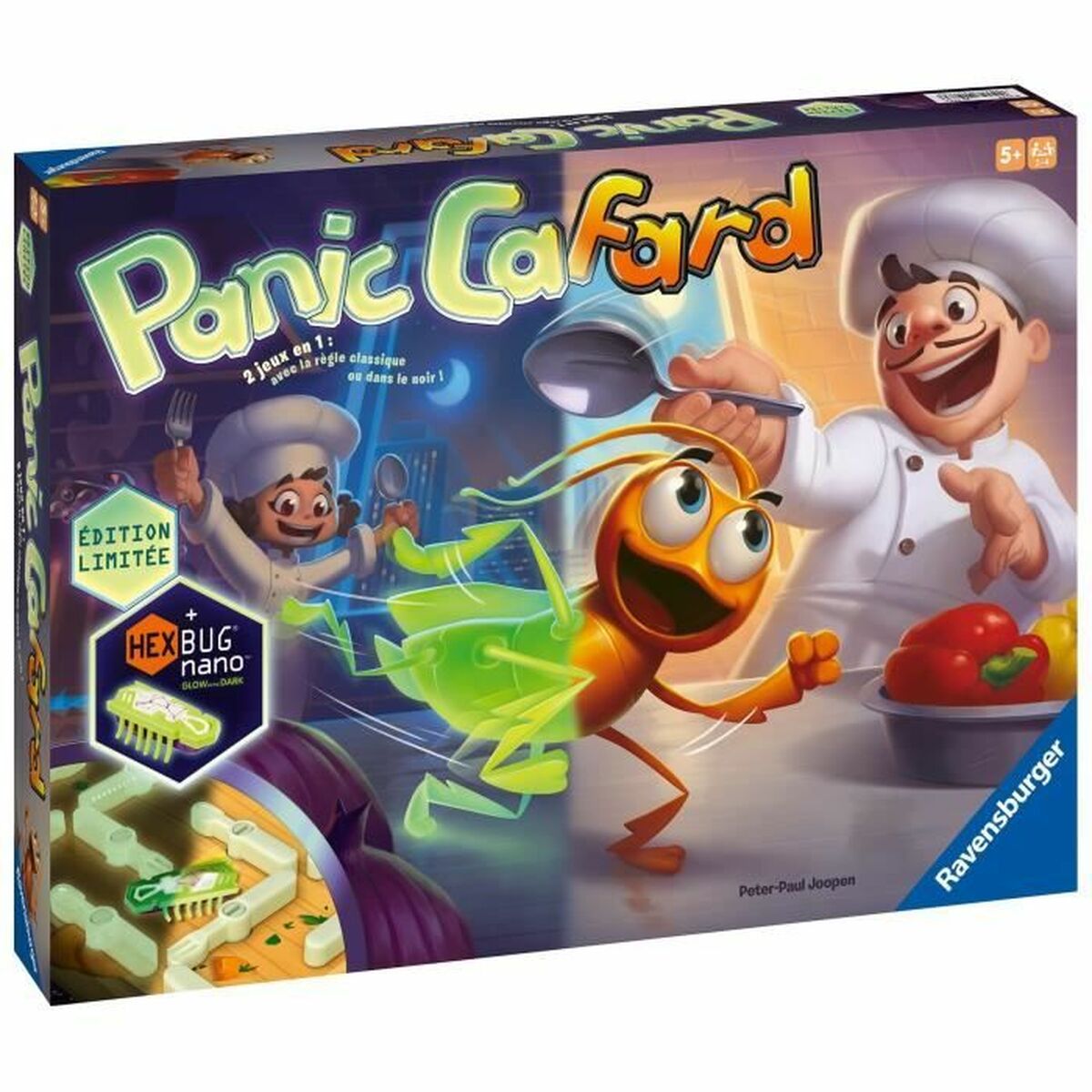 Juego de Mesa Ravensburger Phosphorescent Cockroach Panic