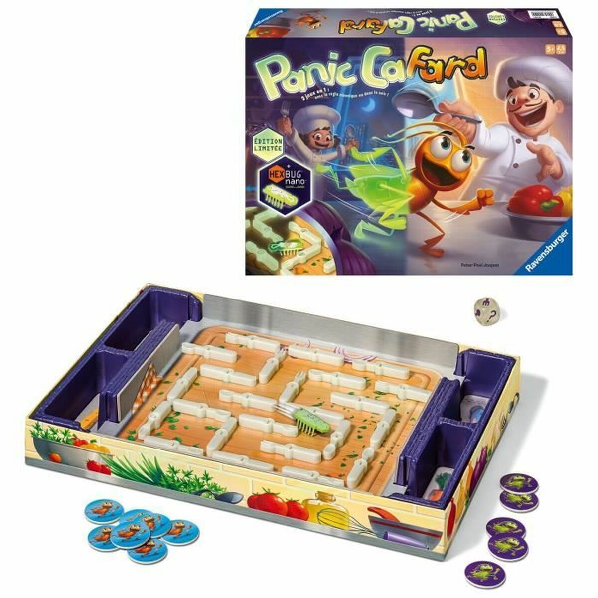Juego de Mesa Ravensburger Phosphorescent Cockroach Panic