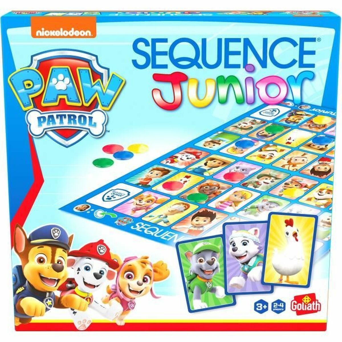 Juego de Mesa Goliath Junior Paw Patrol Sequence