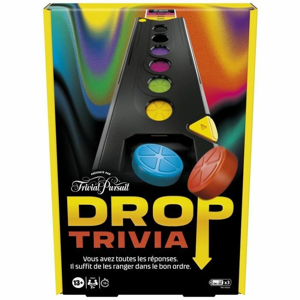 Juego de Mesa Hasbro Drop Trivia