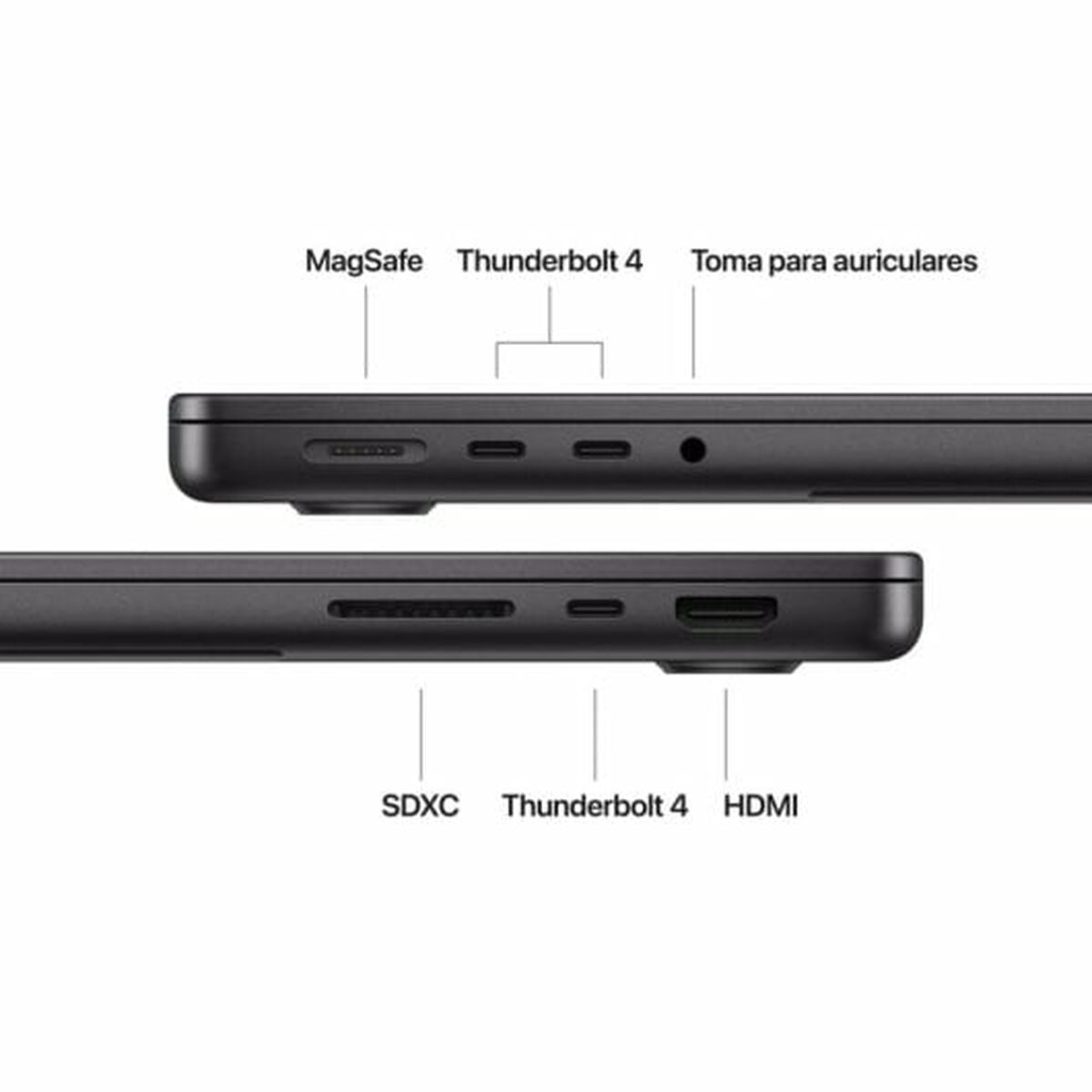 Laptop Apple MW2V3Y/A 14" M4 16 GB RAM 1 TB SSD