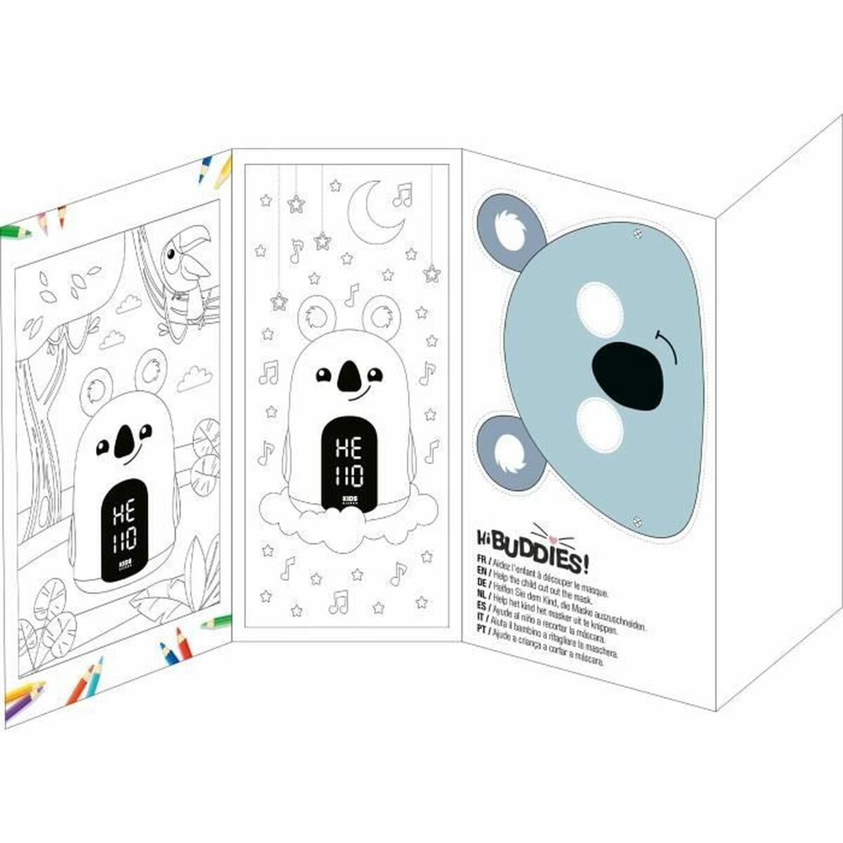 Reloj-Despertador Azul