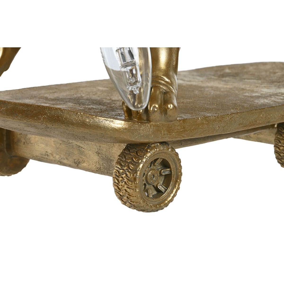 Lámpara de mesa Home ESPRIT Dorado Resina 220 V 45 X 23 X 34 cm