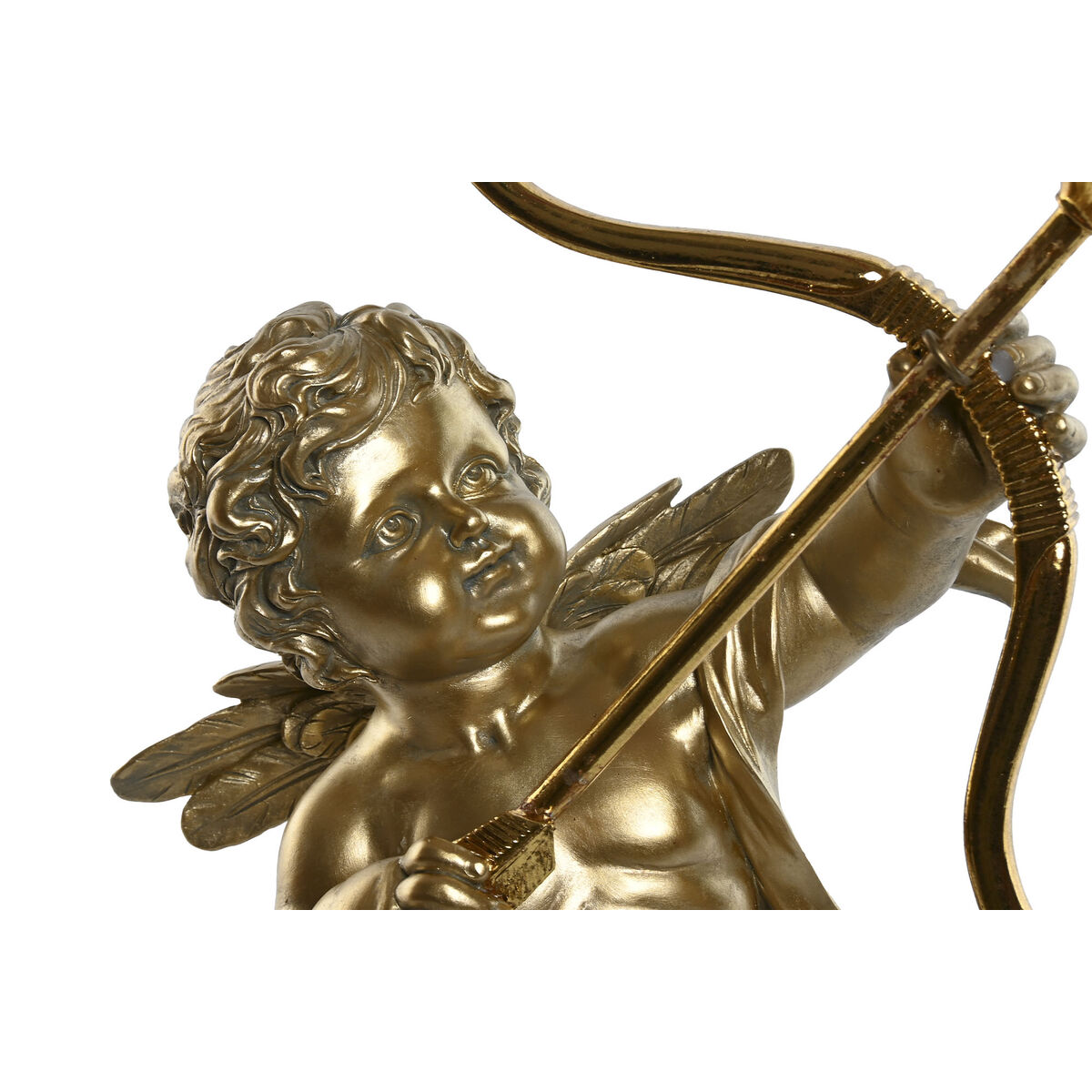 Lámpara de mesa Home ESPRIT Dorado Resina 220 V 31,5 X 22 X 47 cm