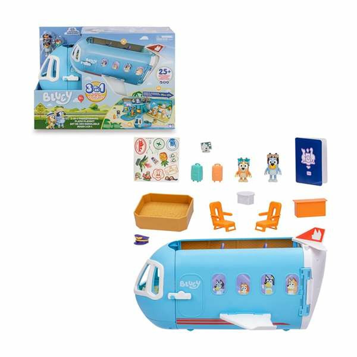 Playset Famosa Bluey Avión