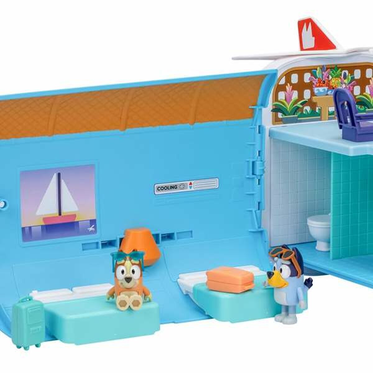 Playset Famosa Bluey Avión