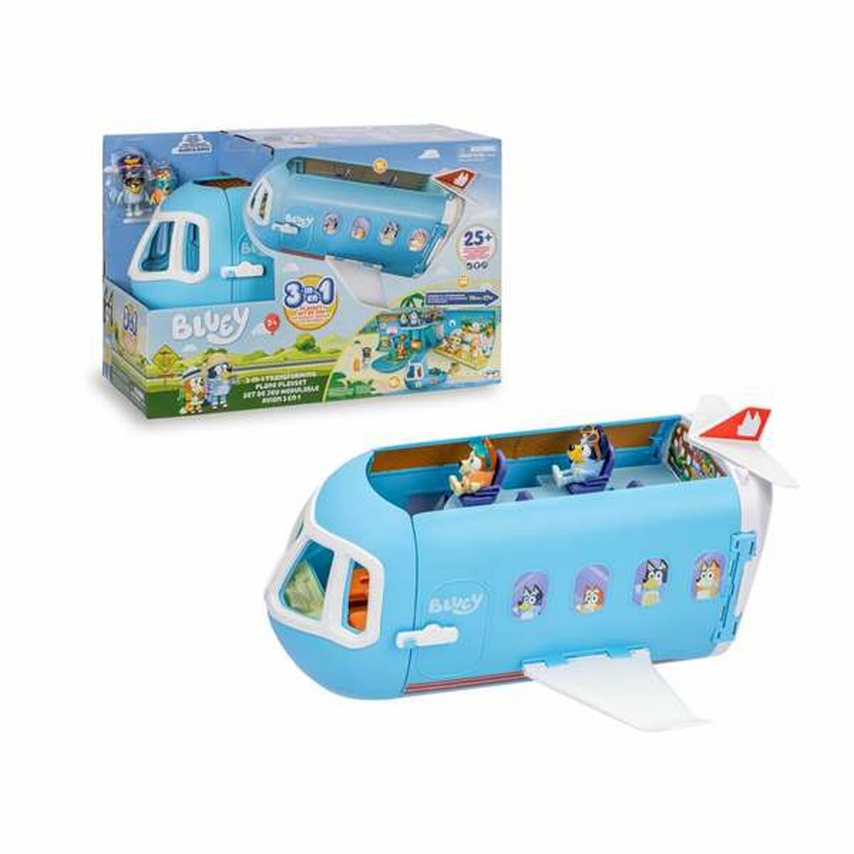 Playset Famosa Bluey Avión