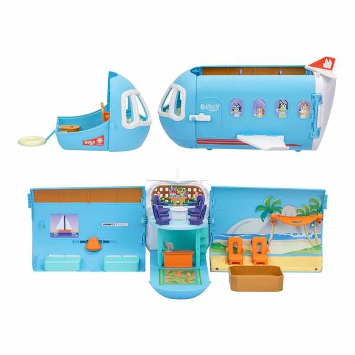Playset Famosa Bluey Avión