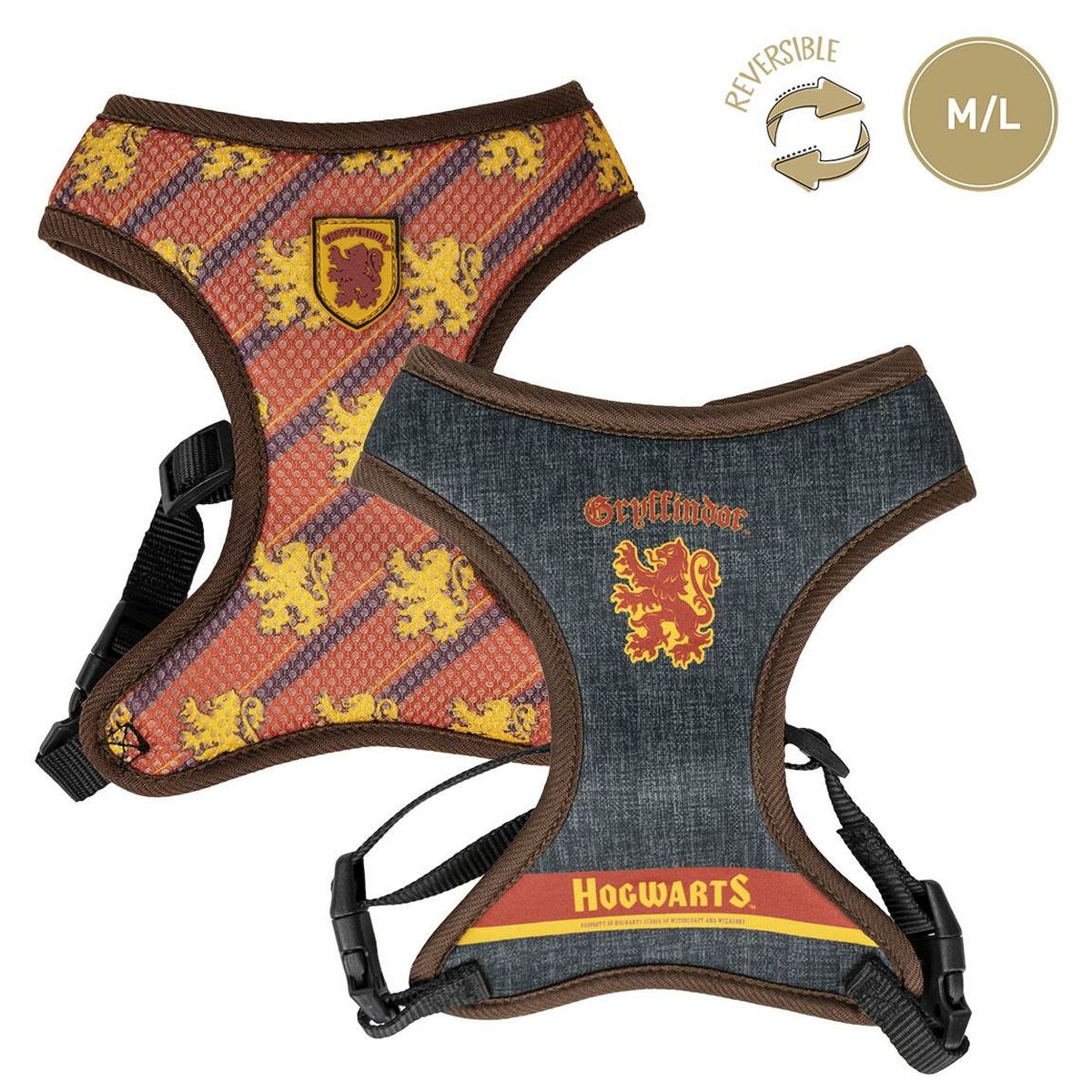 Arnés para Perro Harry Potter M/L Reversible