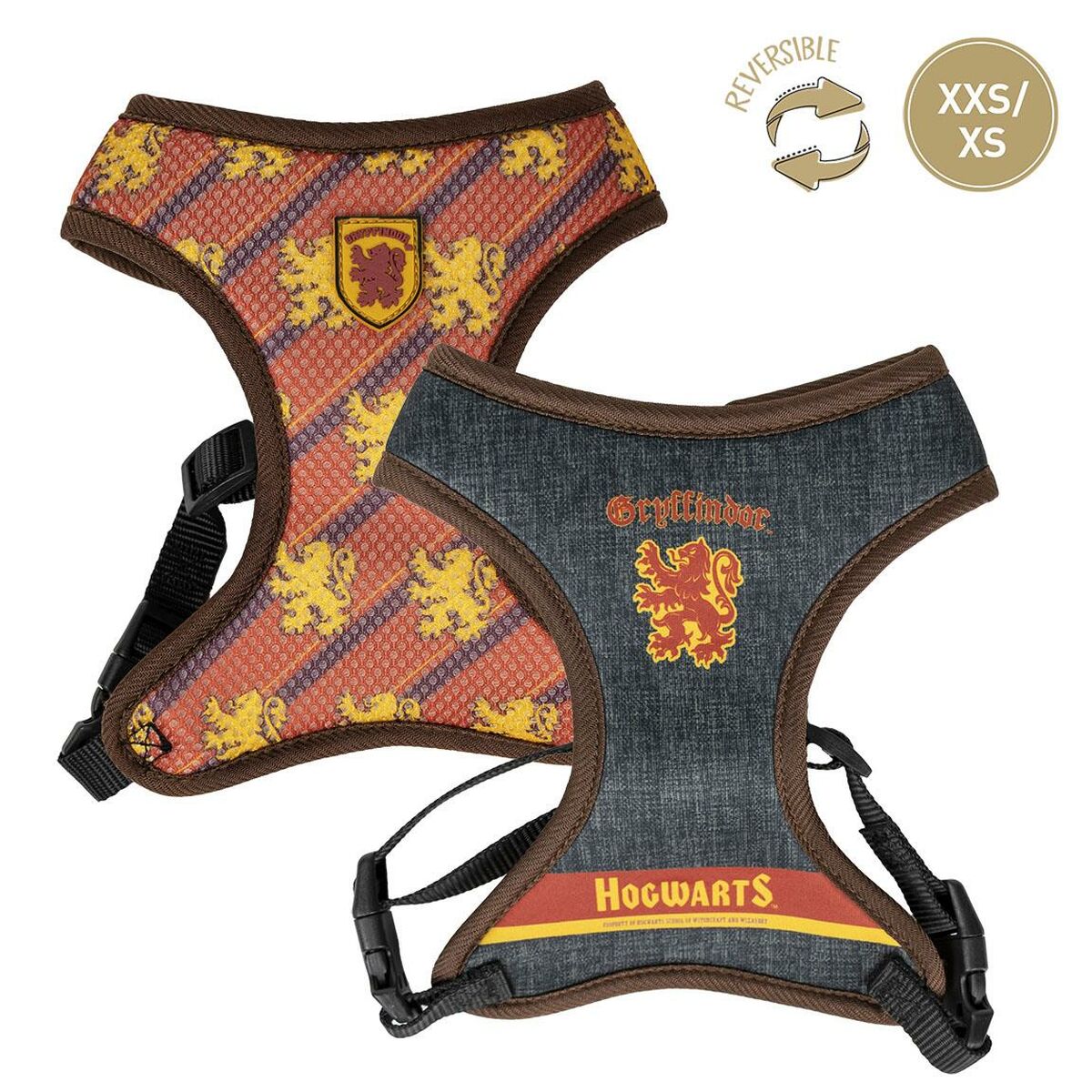 Arnés para Perro Harry Potter XXS/XS Reversible