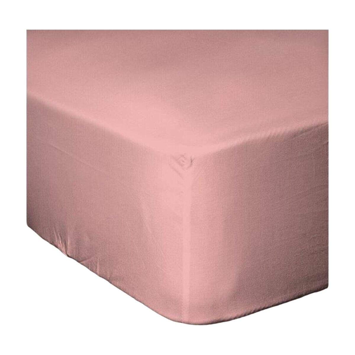 Sábana Bajera Ajustable Lovely Home LH71628 Rosa Rose 140 x 190 + 30 cm