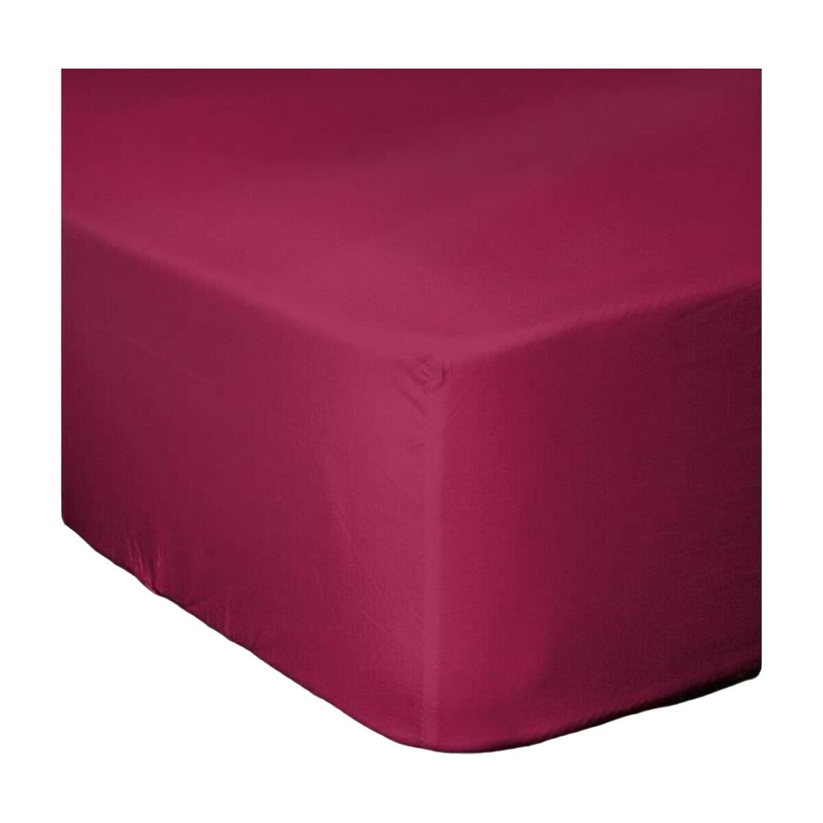 Sábana Bajera Ajustable Lovely Home LH71613 Fucsia Rose 90 x 190 + 30 cm