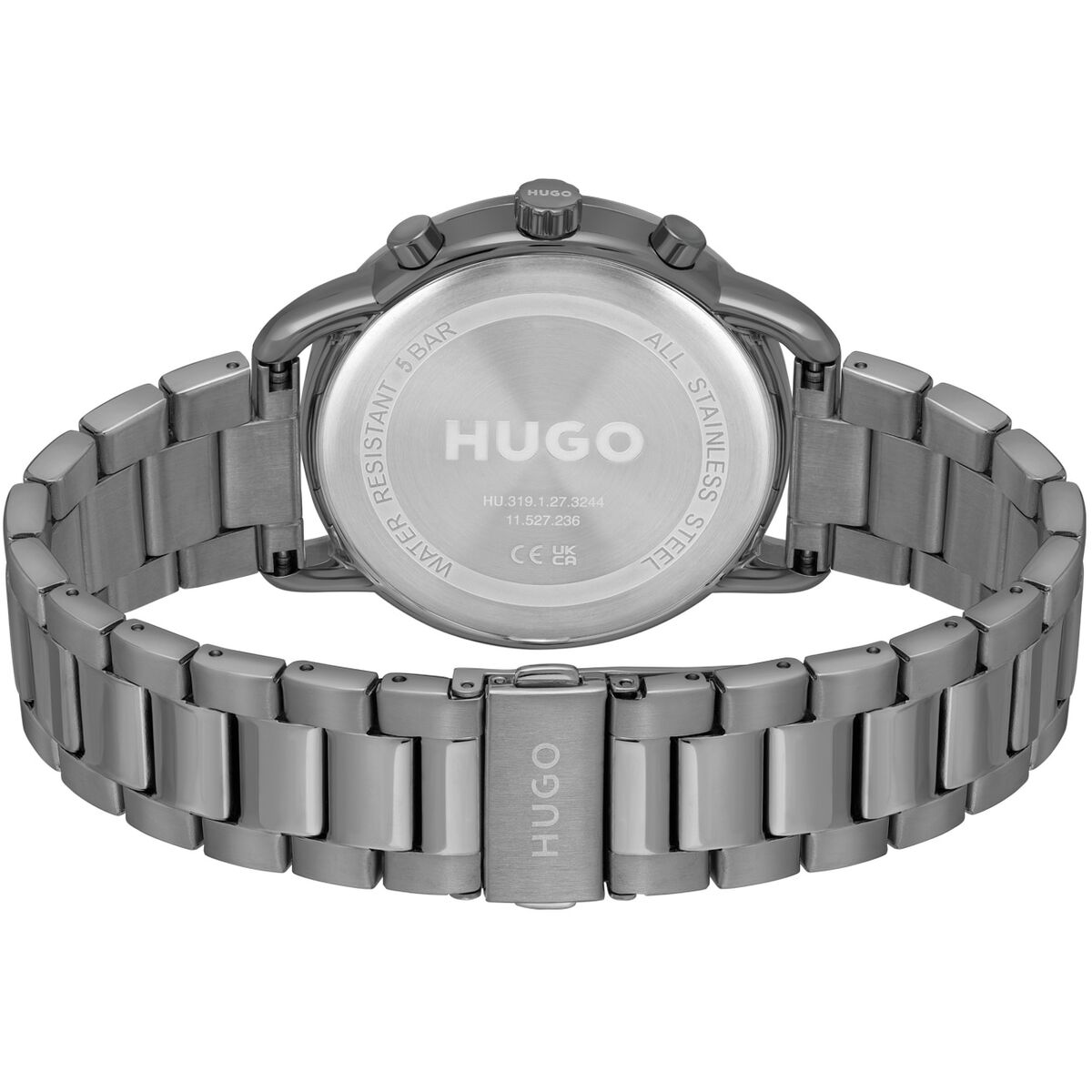 Reloj Unisex Hugo Boss 1530234 Gris oscuro (Ø 44 mm)