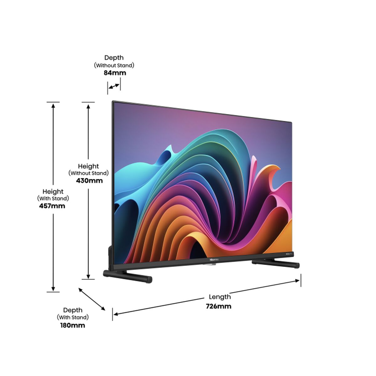 Smart TV Hisense 32A5NQ Full HD 32" QLED