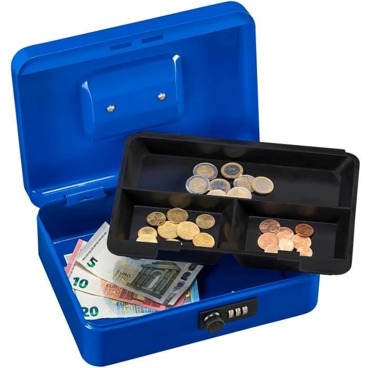 Caja de caudales Burg-Wachter Money Code 5025 Azul Acero Combinación