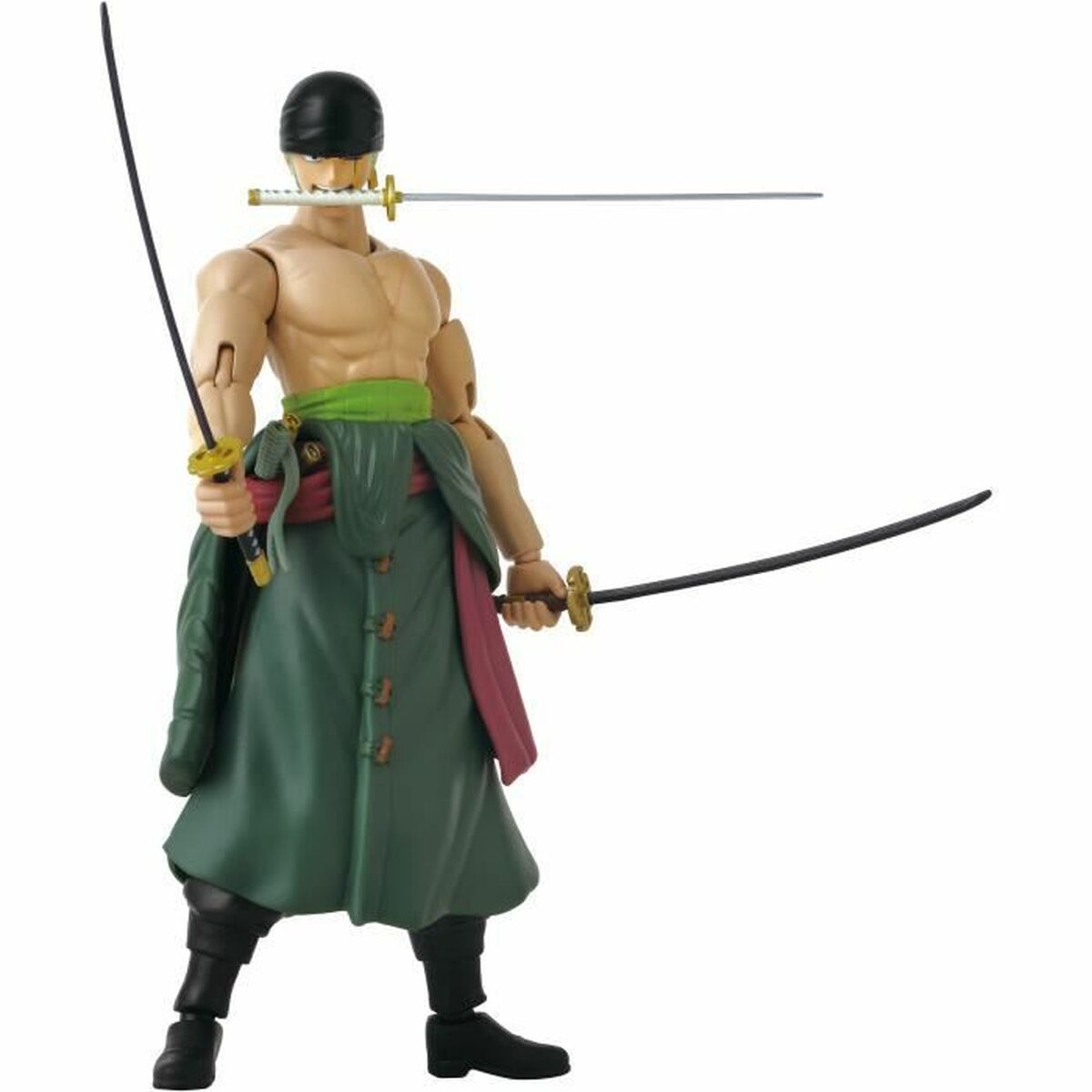 Figura Articulada One Piece Anime Heroes: Zoro Style 3 Swords 17 cm