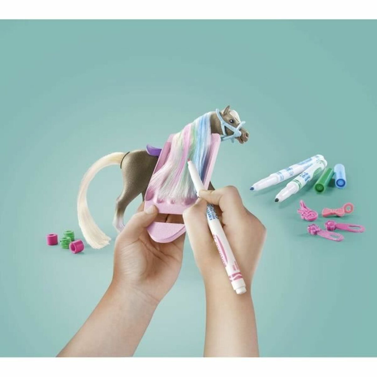 Playset Playmobil 71640 Horses of Waterfall 19 piezas