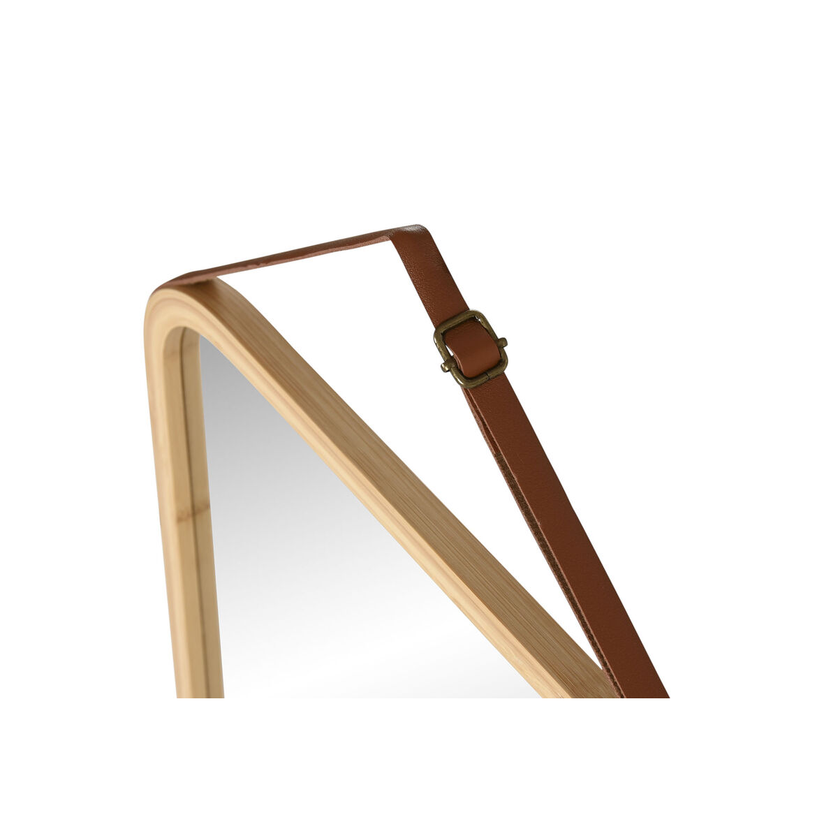 Espejo de pared Home ESPRIT Natural Básico 35 x 2 x 45 cm