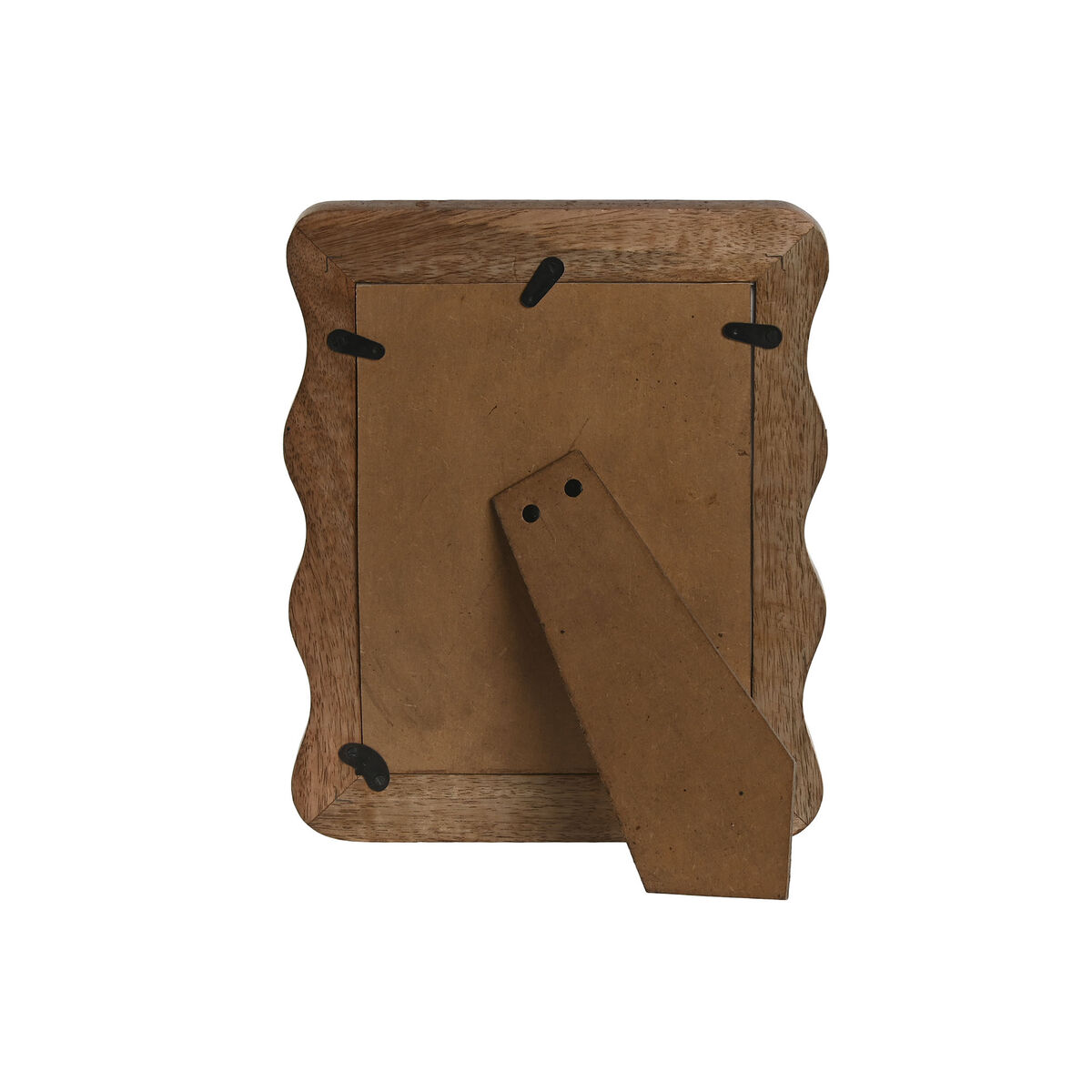 Marco de Fotos Home ESPRIT Natural Madera de mango Ondas Urbano 18,5 X 2 X 25 cm