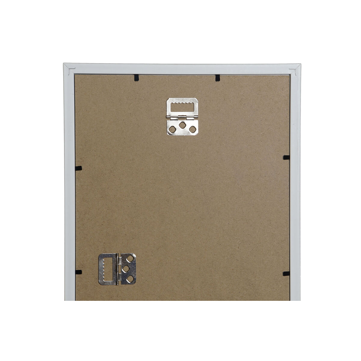 Marco de Fotos Home ESPRIT Blanco Marrón Gris Cristal Poliestireno Urbano 23 X 3 X 41 cm (2 Unidades)