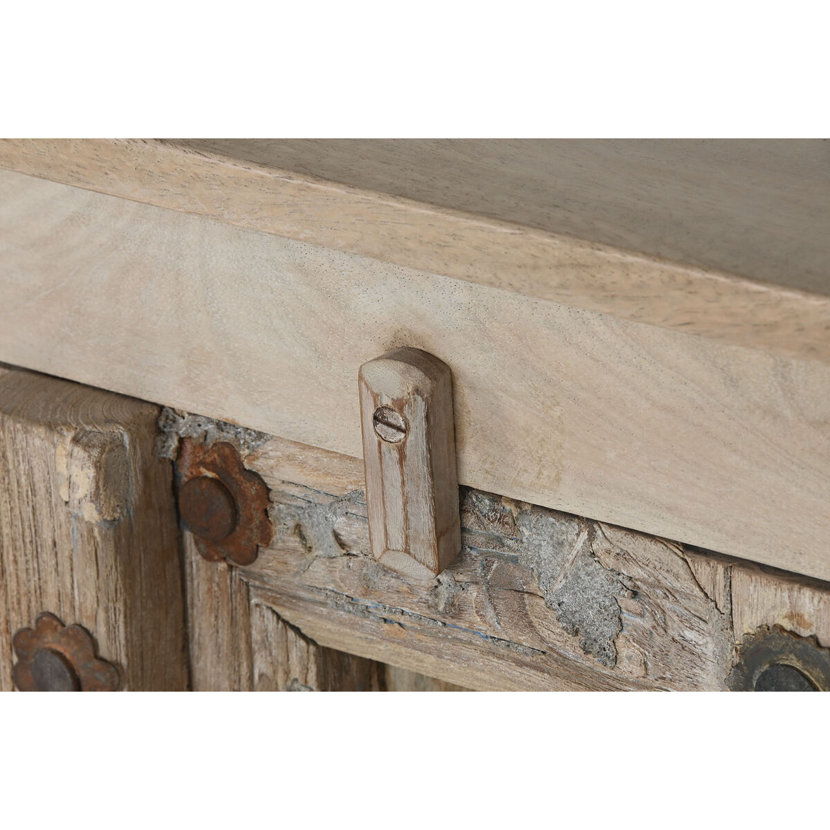 Aparador Home ESPRIT Teca 195 x 49,5 x 87 cm 204 X 44 X 106 CM