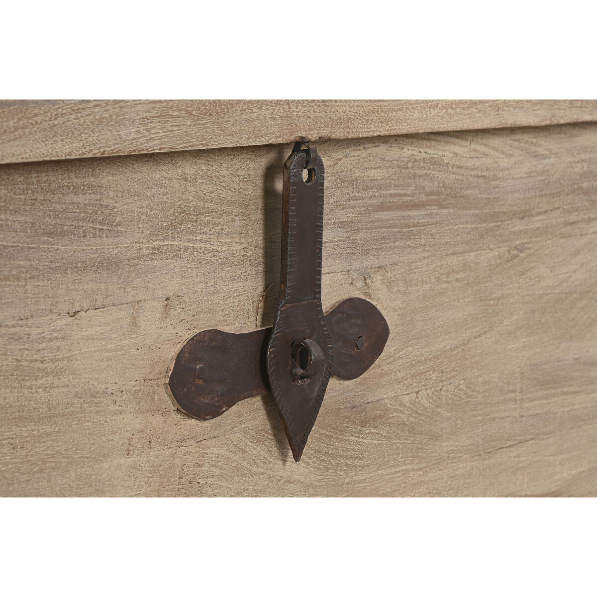 Arcón Home ESPRIT Natural madera de teca 136 X 70 X 76 cm