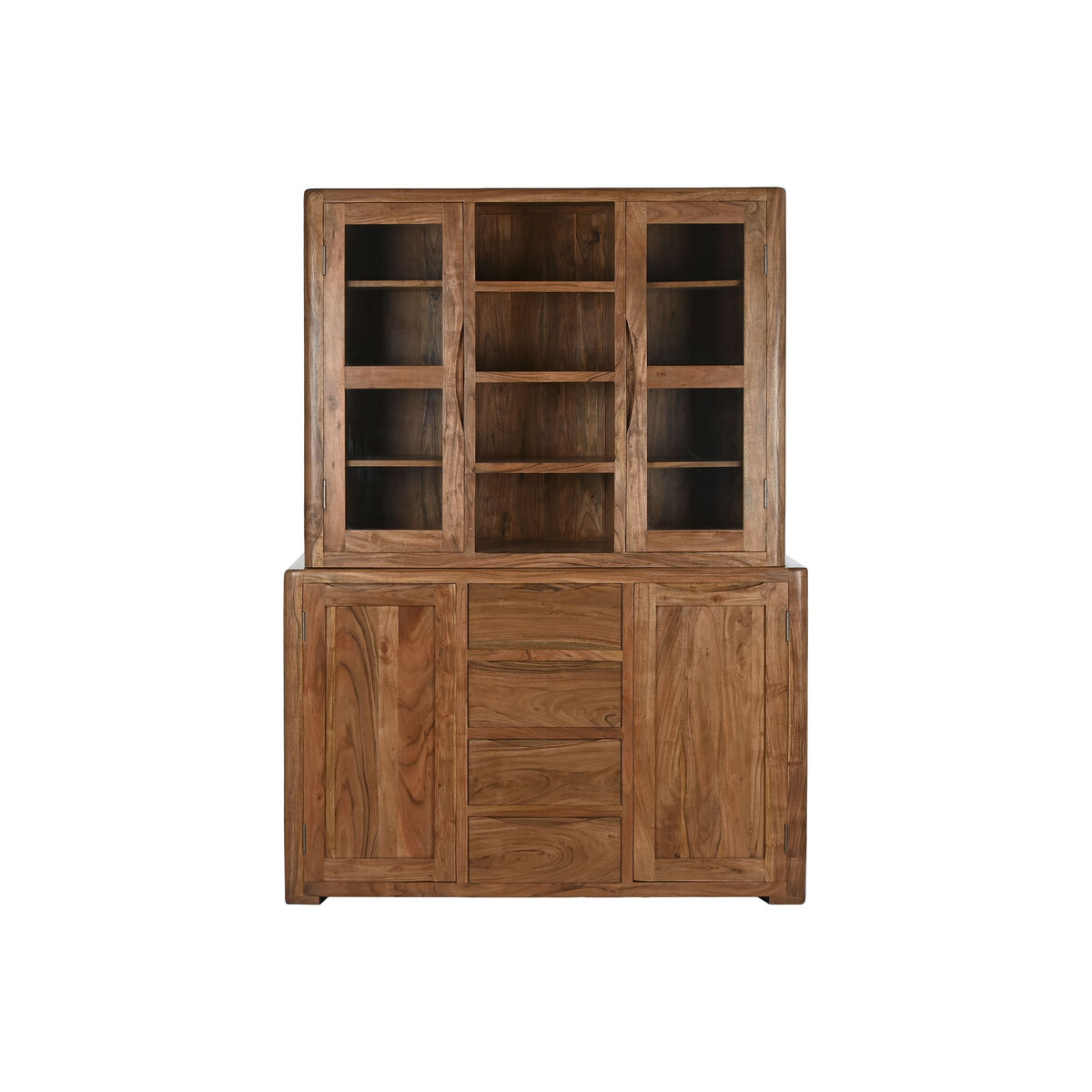 Vitrina Home ESPRIT Marrón Cristal Acacia 140 x 45 x 180 cm