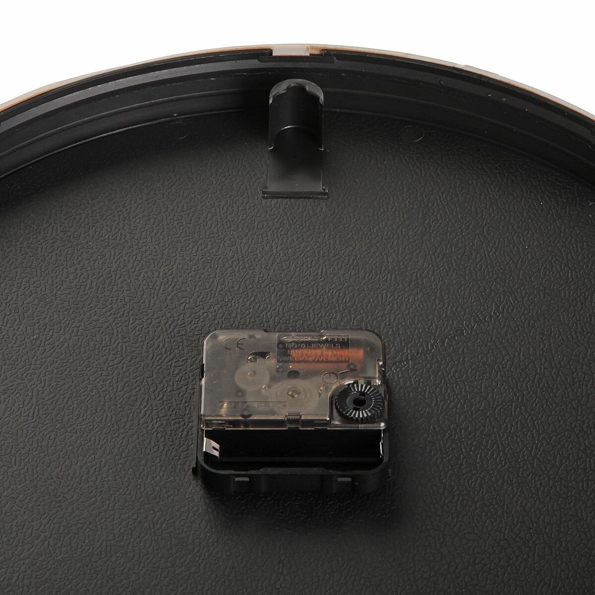 Reloj de Pared Versa Negro Plástico 4 x 30 x 30 cm