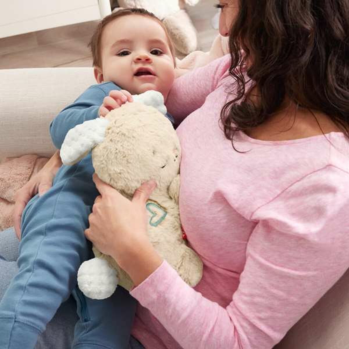 Peluche con Sonido Fisher-Price Conejo Plástico