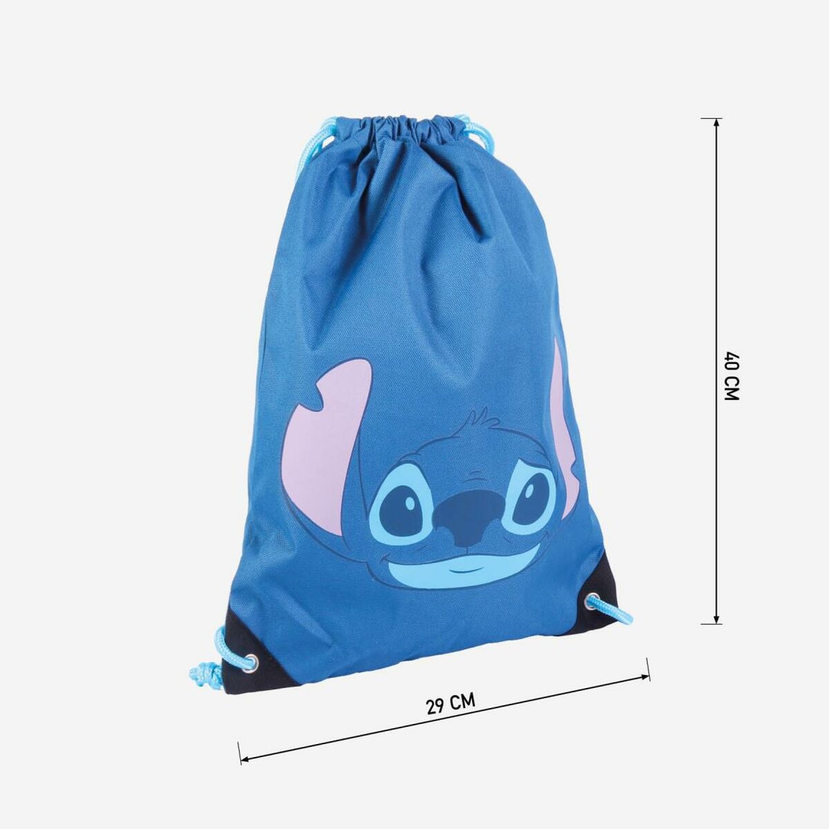 Bolsa Mochila con Cuerdas Disney Stitch