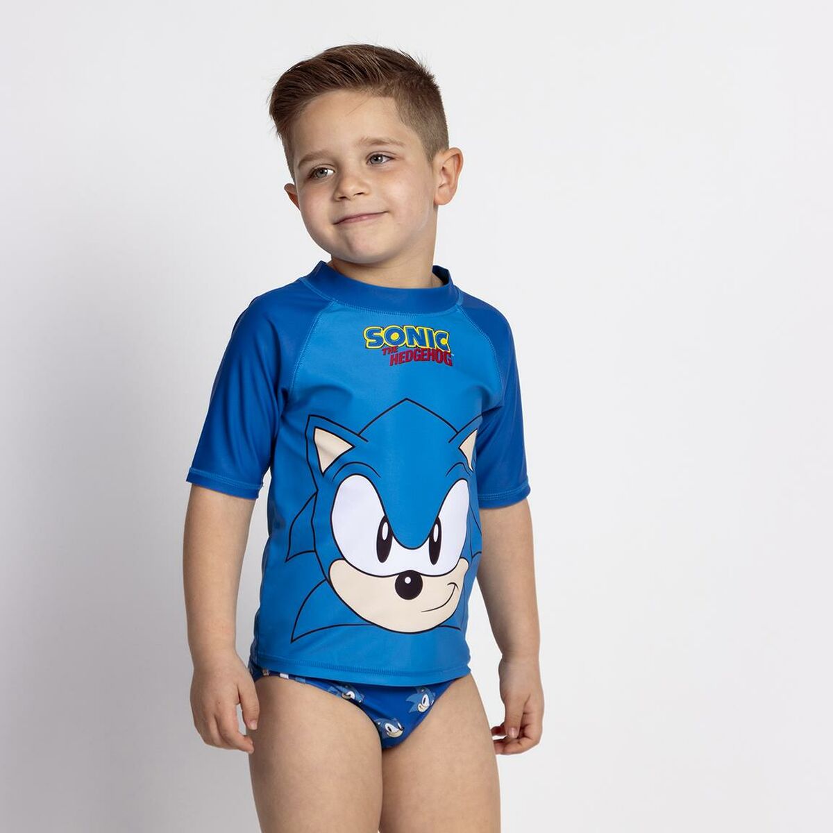 Camiseta de Baño Sonic 4 Años