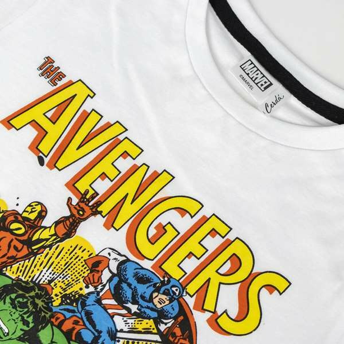 Camiseta de Manga Corta Infantil Marvel 12 Años