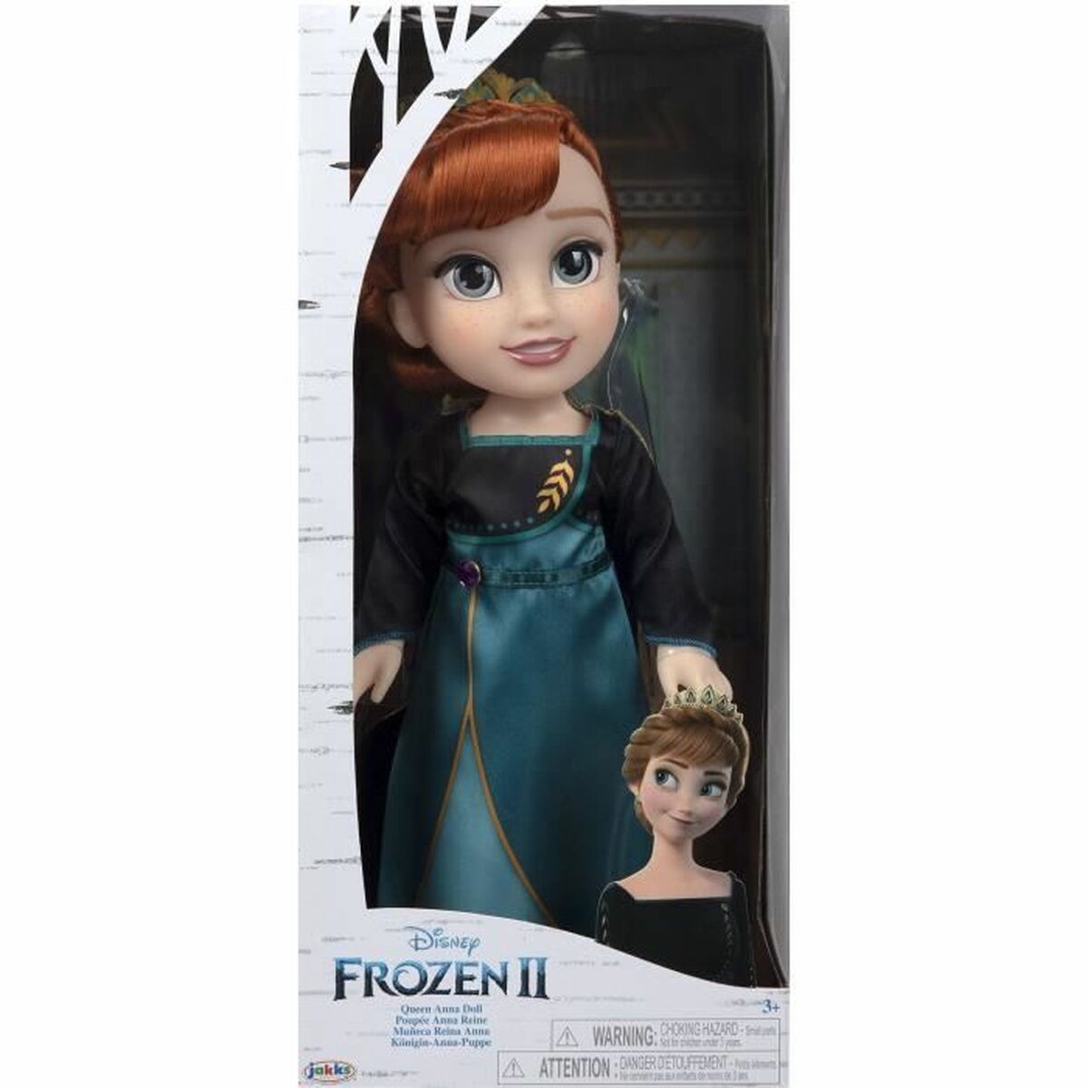Muñeco Jakks Pacific Queen Anna Frozen II 38 cm