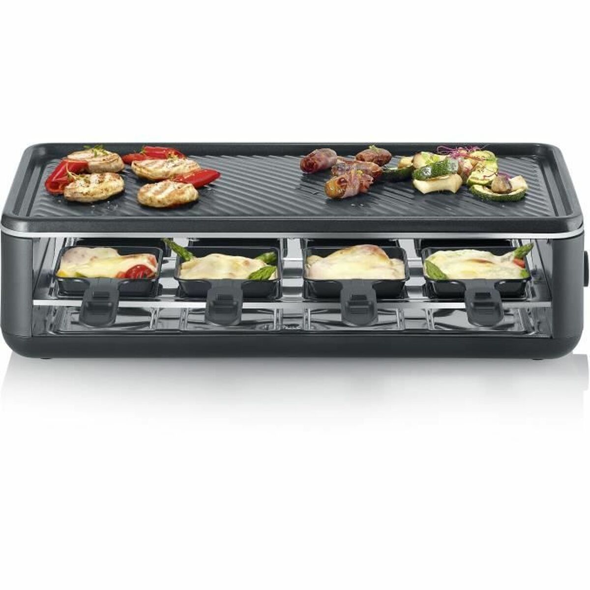 Raclette Severin RG2365 Negro noir 48 x 24 cm