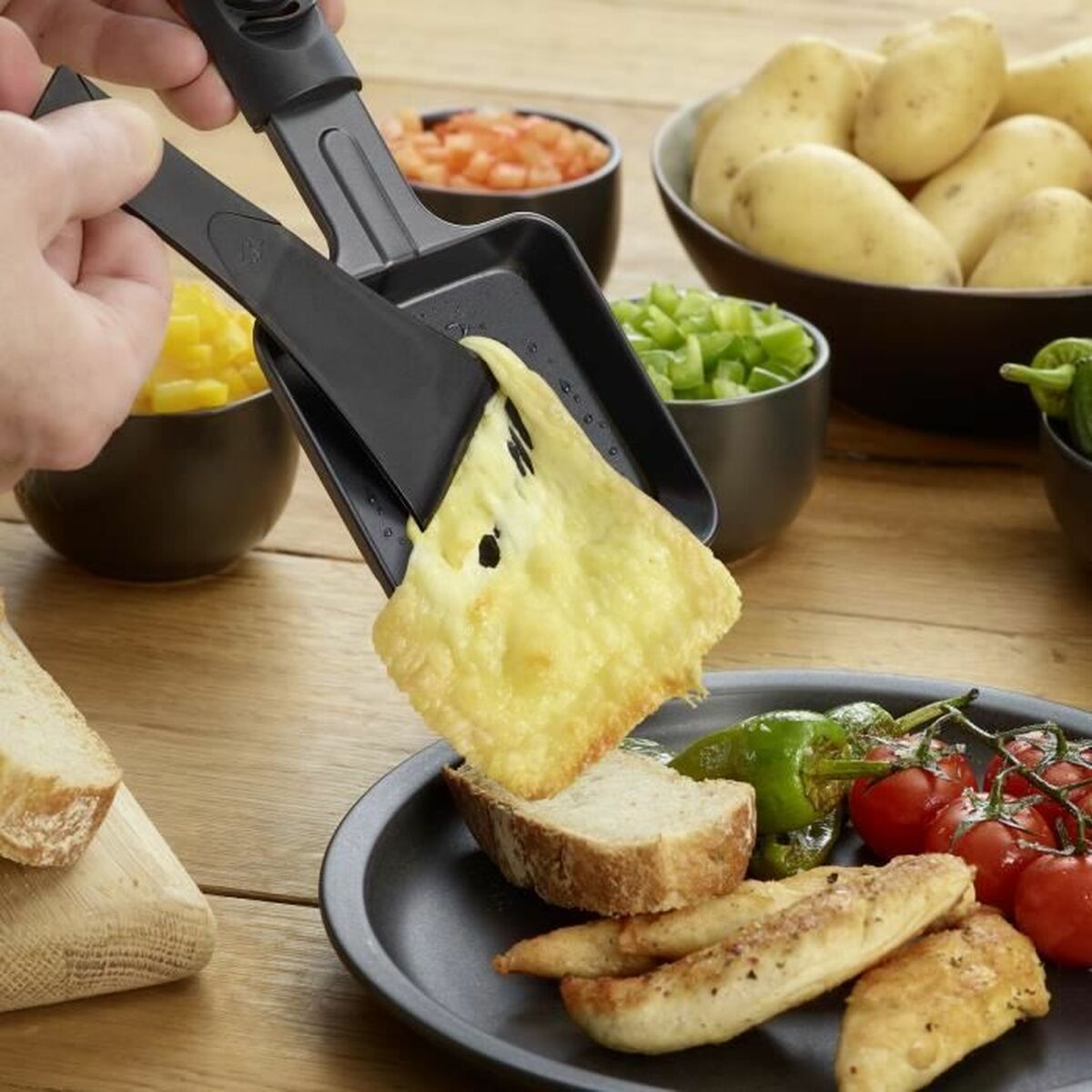 Raclette Severin RG9670 Negro noir 41,7 x 26,3 cm