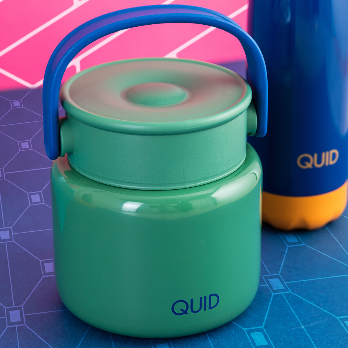 Termo de Viaje Quid Sarao Verde 800 ml (6 Unidades)