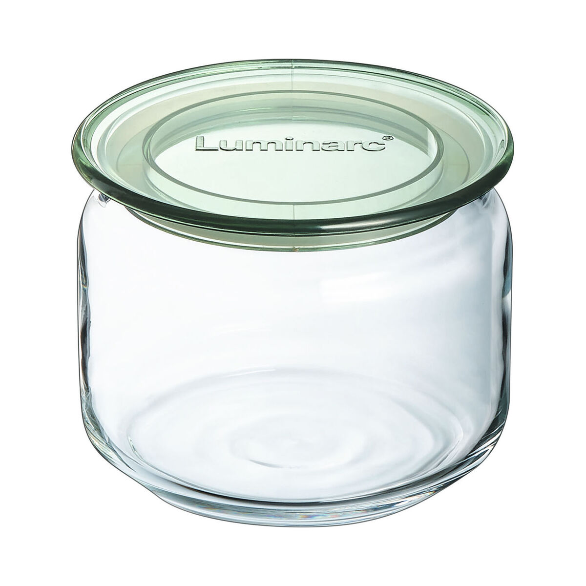 Tarro Luminarc Pure Jar Verde Vidrio 500 ml (6 Unidades)