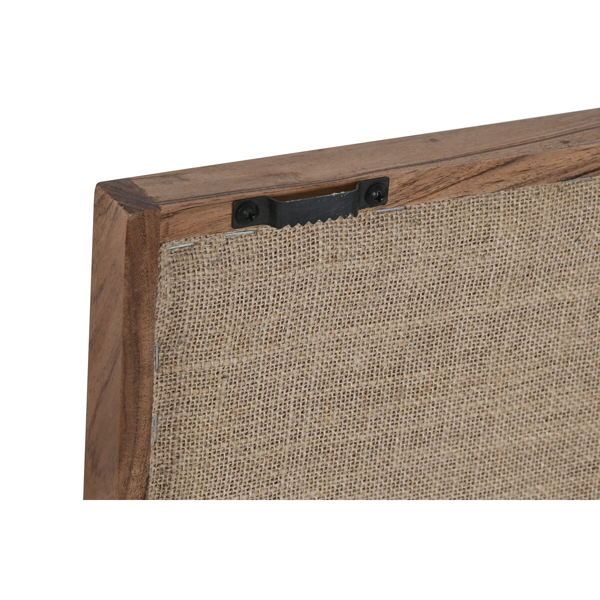 Cuadro Home ESPRIT Yute Madera de acacia 40 x 3 x 60 cm