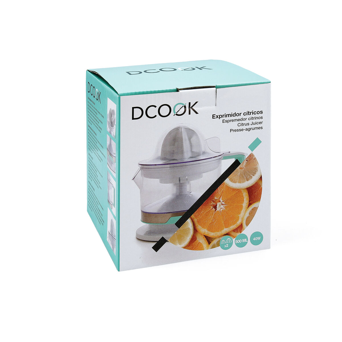 Exprimidor Eléctrico Dcook Gallery Blanco 40 W 500 ml 6 Unidades