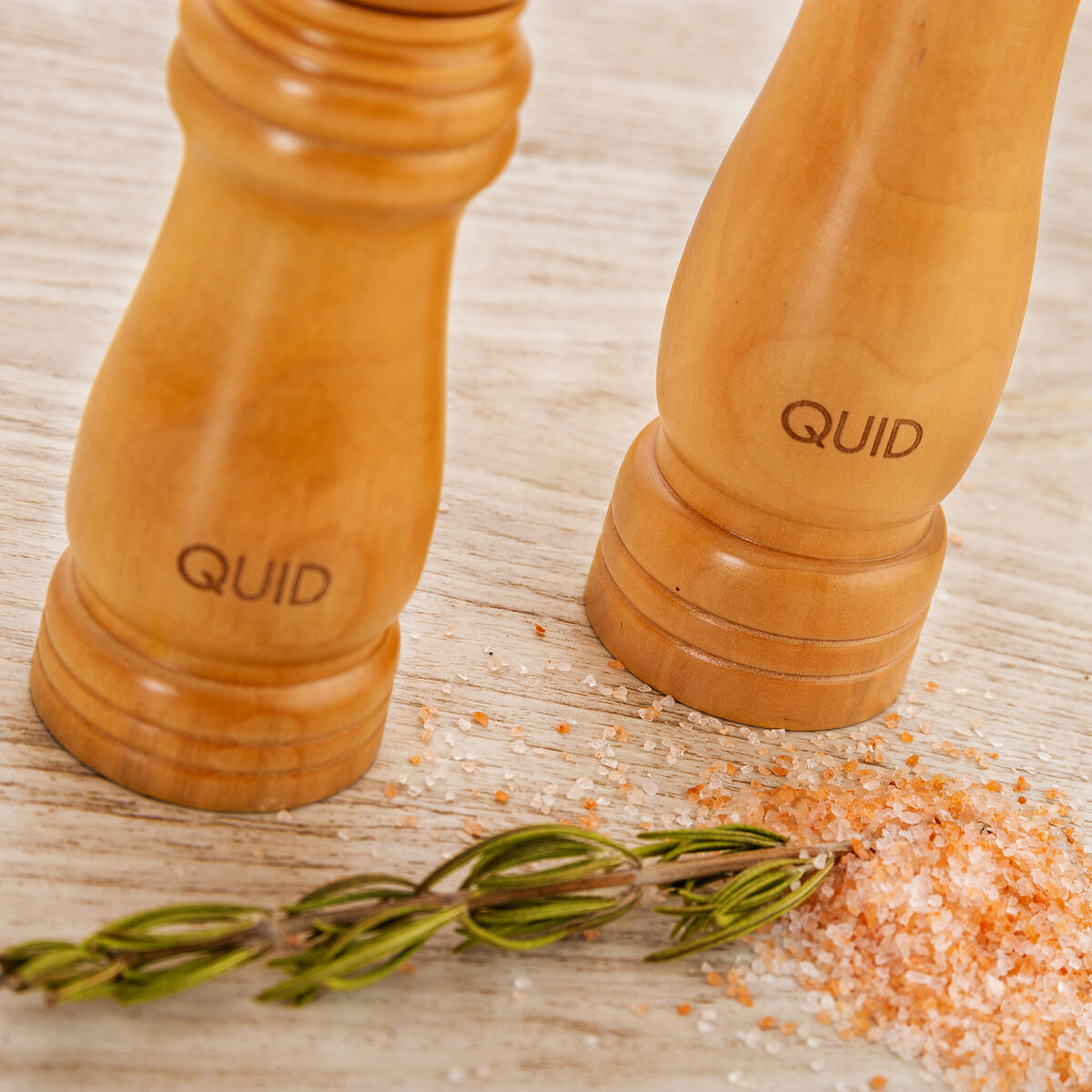 Molinillo para Especias Quid Hábitat Marrón 20 cm (12 Unidades)