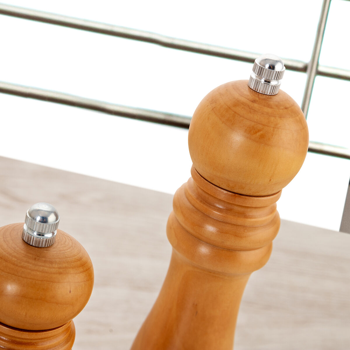 Molinillo para Especias Quid Hábitat Marrón 20 cm (12 Unidades)