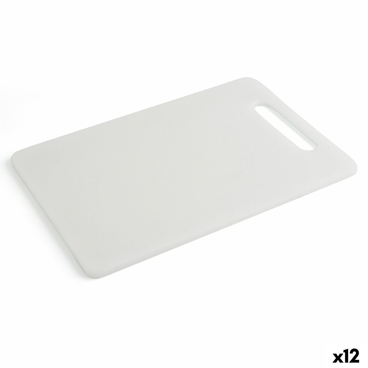 Tabla de cortar Quid Renova Blanco 36,5 x 24,8 x 1 cm (12 Unidades)