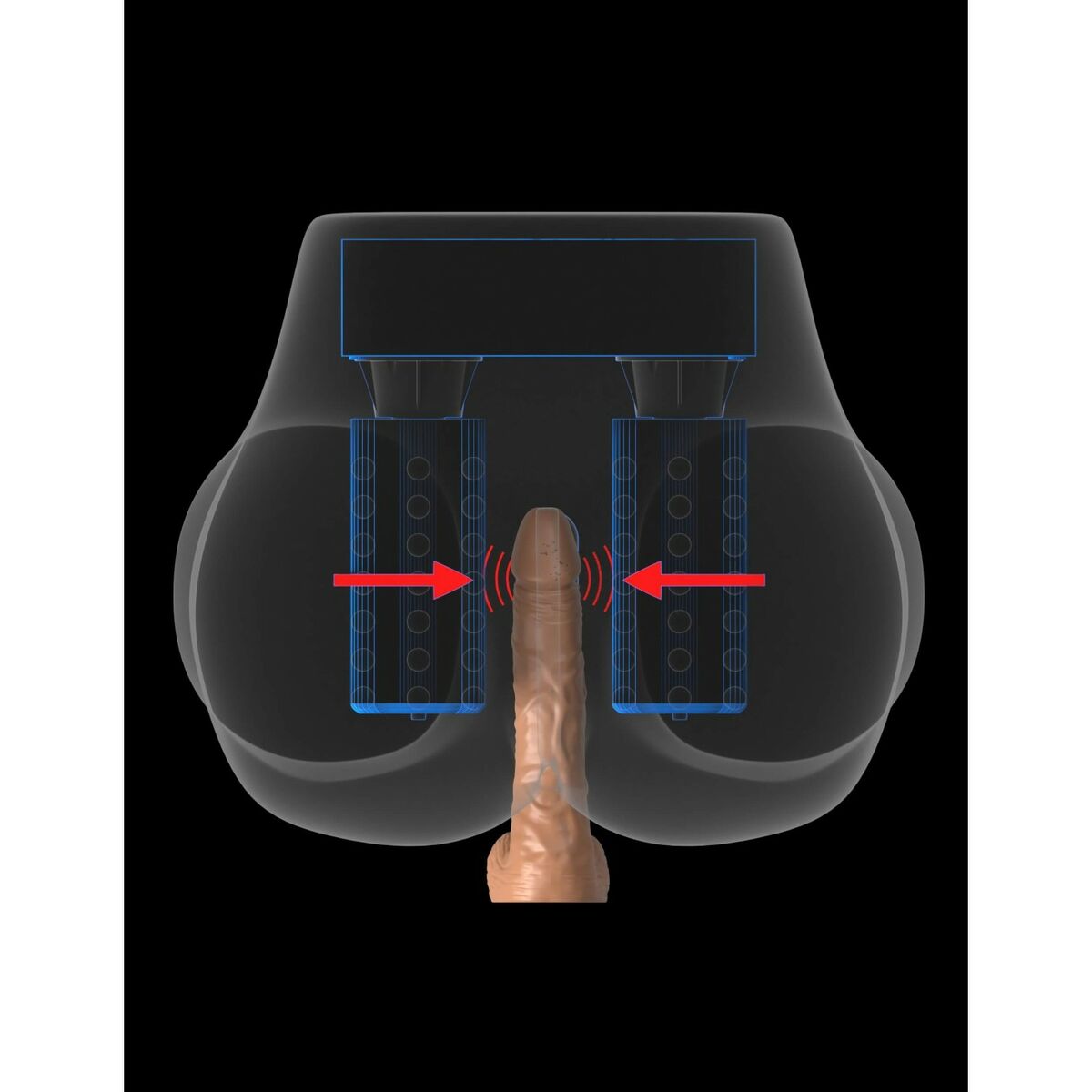 Masturbador Masculino Pipedream PDX Elite Carne