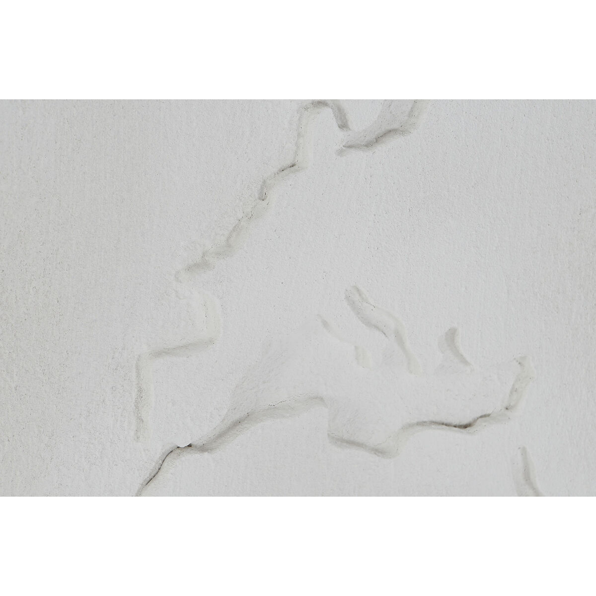 Decoración de Pared Home ESPRIT Blanco Moderno Mapamundi 180 x 4 x 120 cm (3 Piezas)